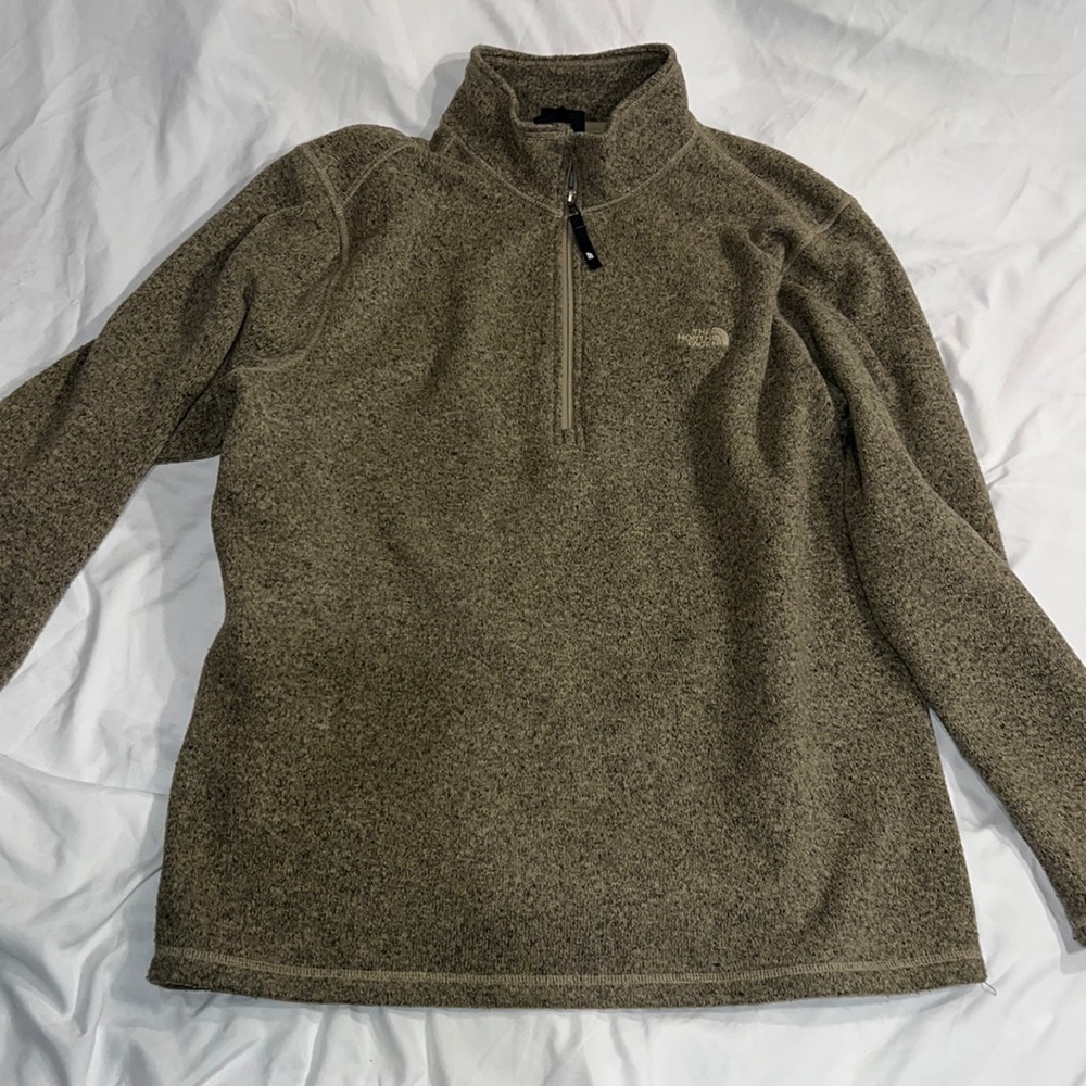 The North Face fleece 1/4 Zip Pullover Sweater